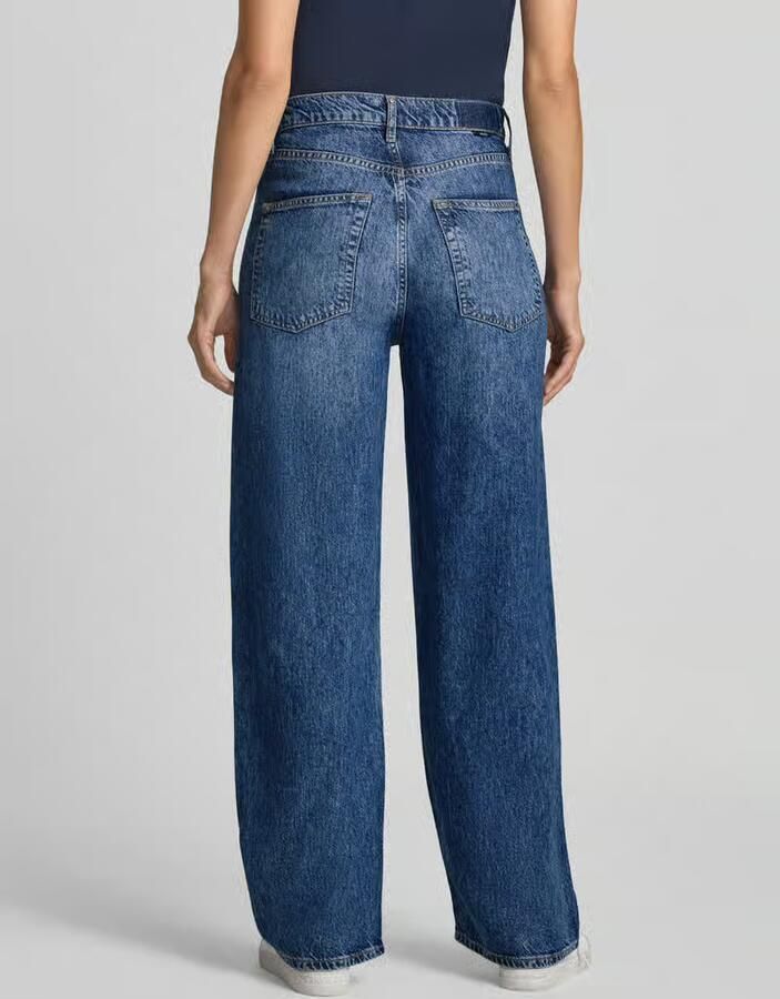Liu Jo White straight fit jeans van puur lyocell - Foto 3