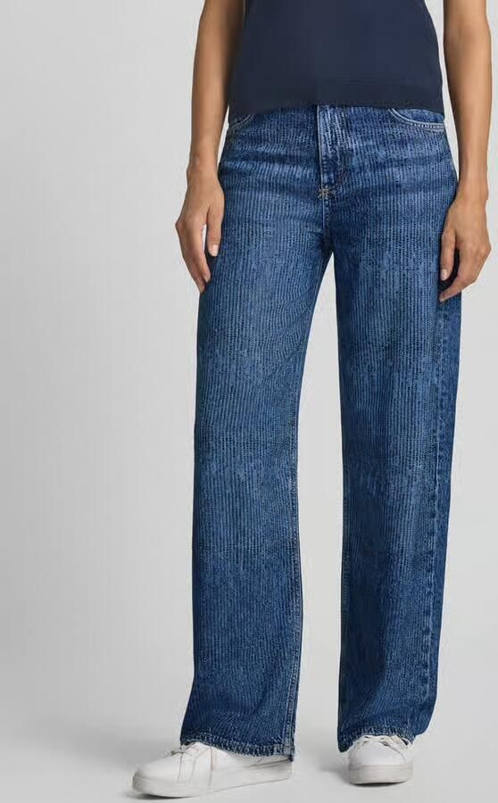 Liu Jo White straight fit jeans van puur lyocell - Foto 4
