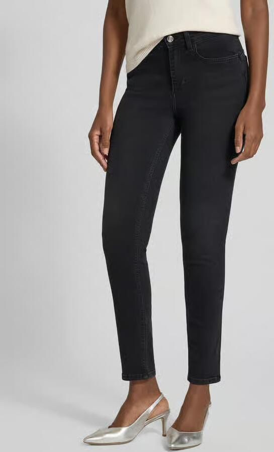 Liu Jo White Super skinny fit jeans in 5-pocketmodel model 'DIVINE' - Foto 2