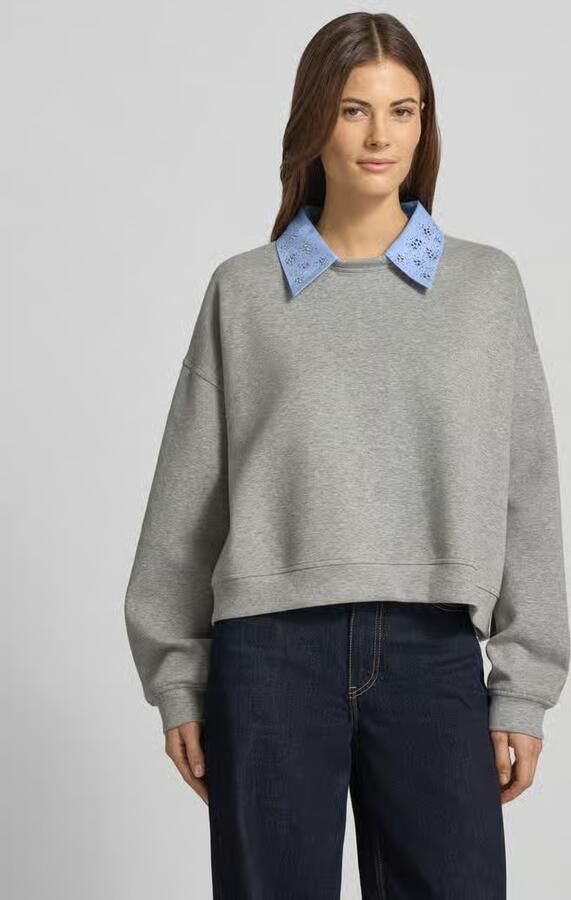 Liu Jo White Sweatshirt met overhemdkraag - Foto 3