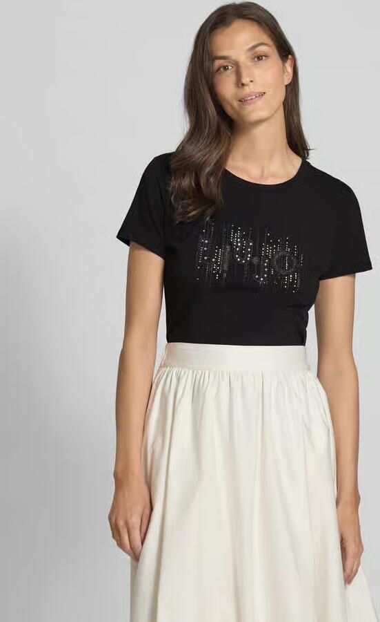 Liu Jo White T-shirt met siersteentjes - Foto 2