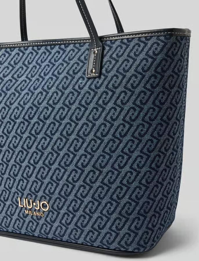 Liu Jo White Tote bag in denimlook model 'Evrim' - Foto 2