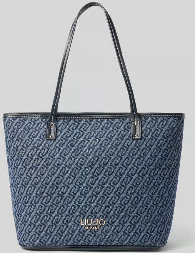 Liu Jo White Tote bag in denimlook model 'Evrim'
