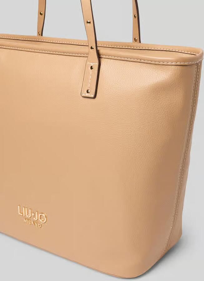 Liu Jo White Tote Tas met logo-applicatie model 'Evrim'
