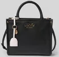 Liu Jo White Tote bag met logo-applicatie model 'Ridhi' - Foto 2