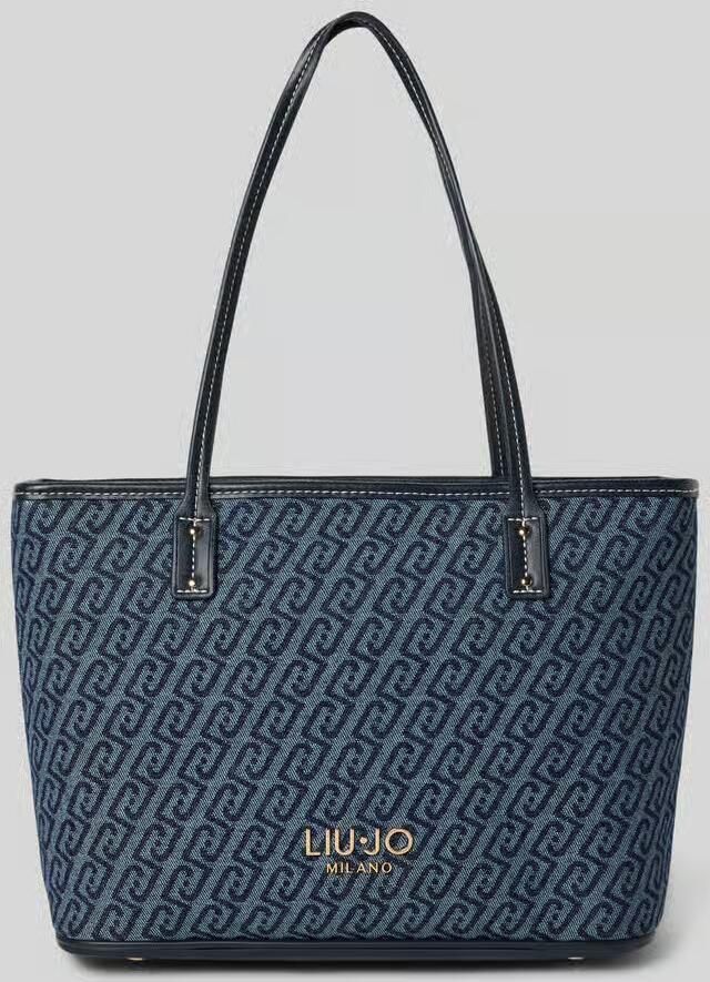 Liu Jo White Tote bag met logodetail model 'Evrim' - Foto 2
