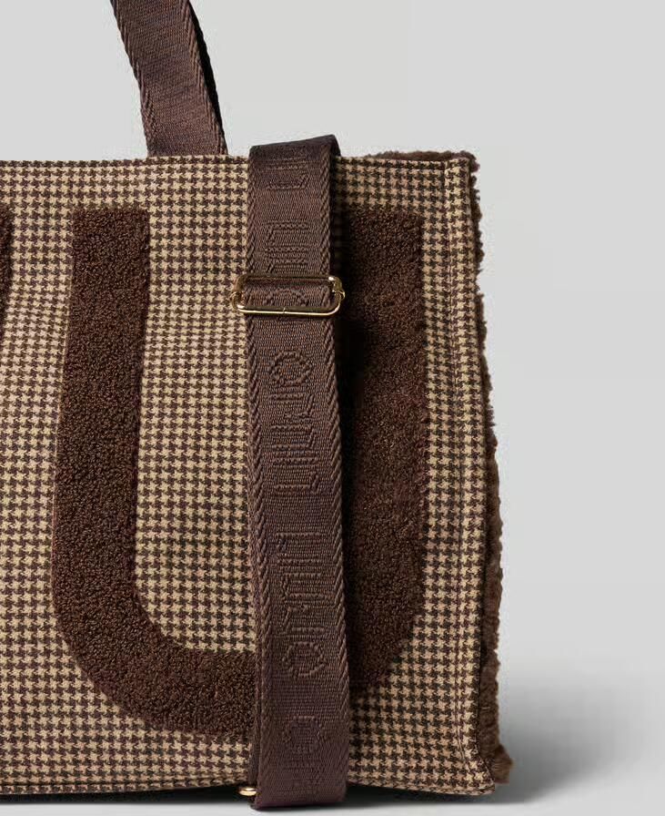 Liu Jo White Tote tas met label-details