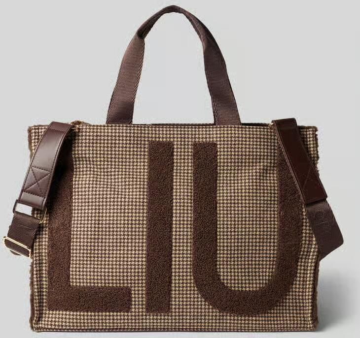 Liu Jo White Tote tas met label-details - Foto 2