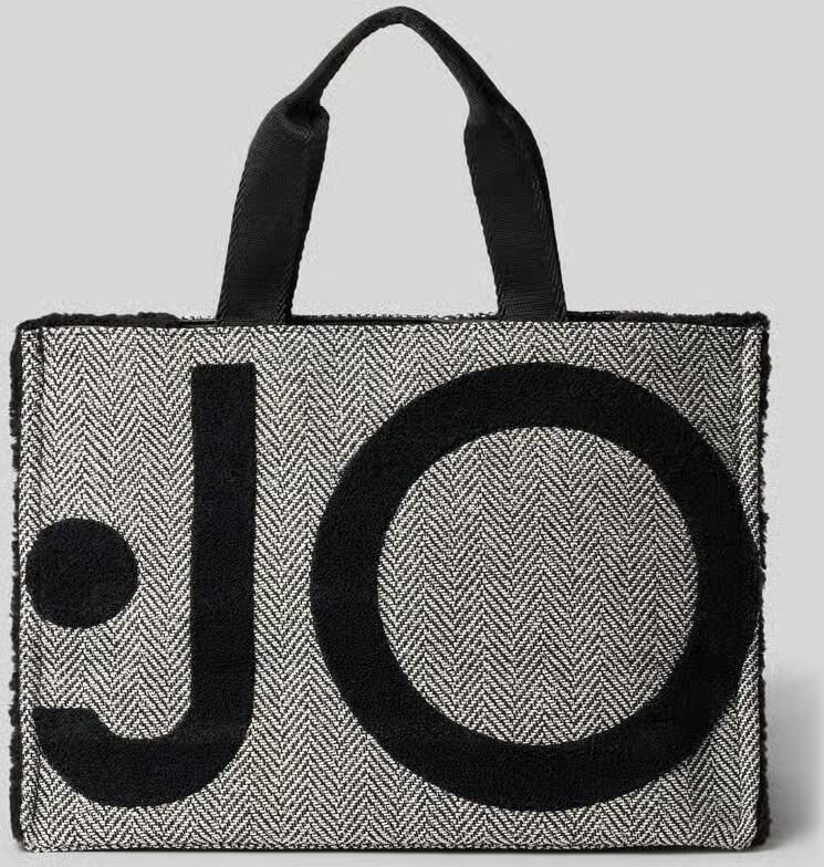 Liu Jo White Tote tas met label-details - Foto 3