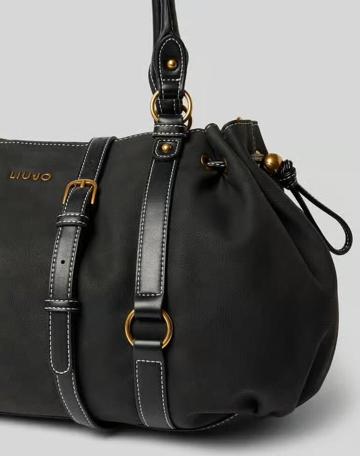Liu Jo White Tote tas met logodetail model 'GINESA'