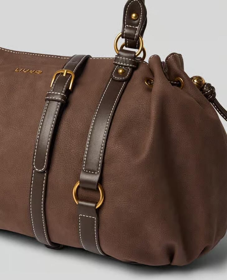 Liu Jo White Tote tas met logodetail model 'GINESA'