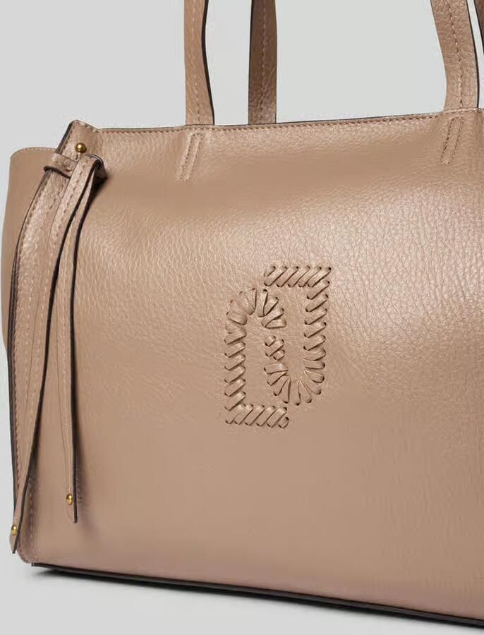 Liu Jo White Tote tas met logodetail model 'Lapis'