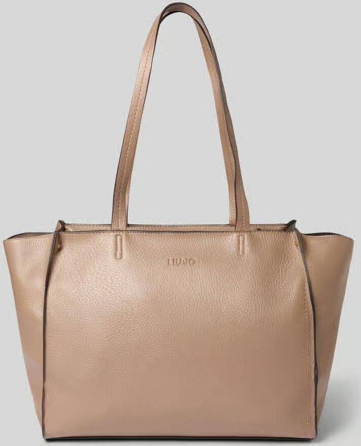 Liu Jo White Tote tas met logodetail model 'Lapis' - Foto 3