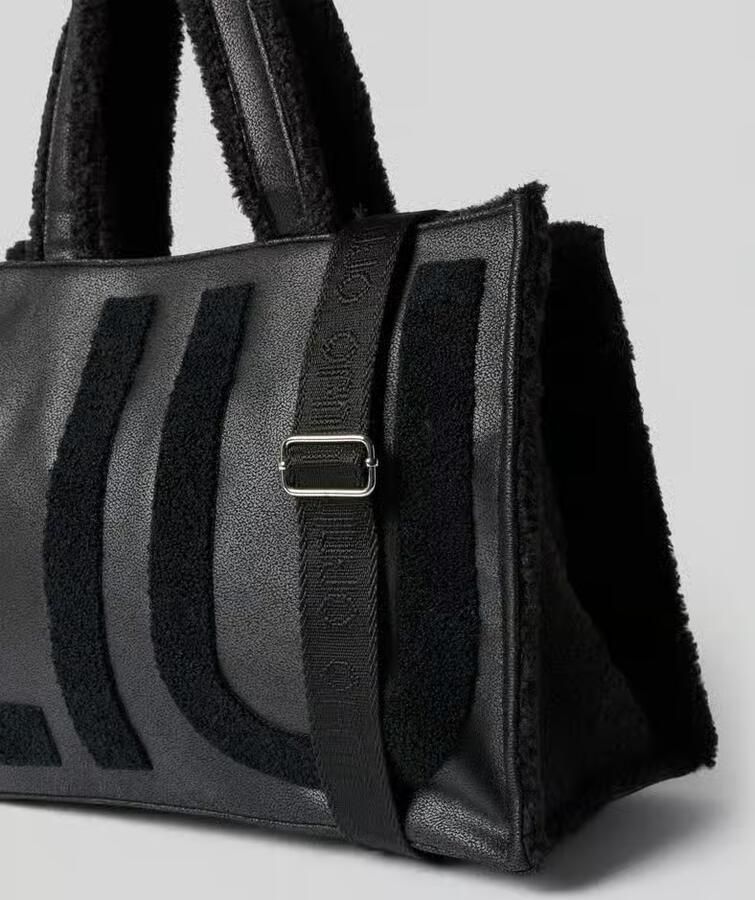 Liu Jo White Tote tas met logodetail model 'Montone'