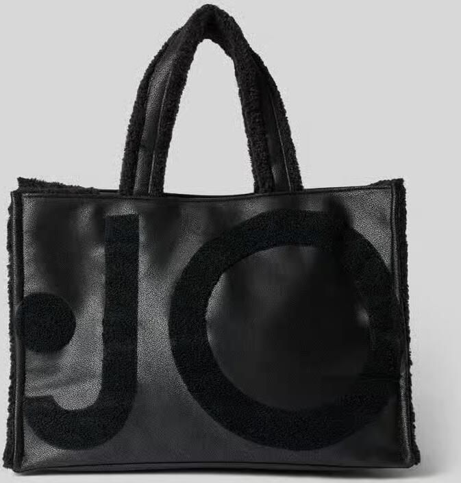 Liu Jo White Tote tas met logodetail model 'Montone'