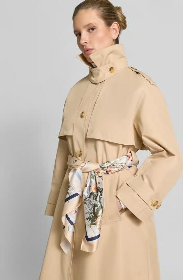 Liu Jo White Trenchcoat met ceintuur