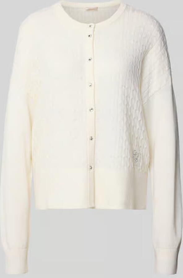 Liu Jo White Vest met knoopsluiting
