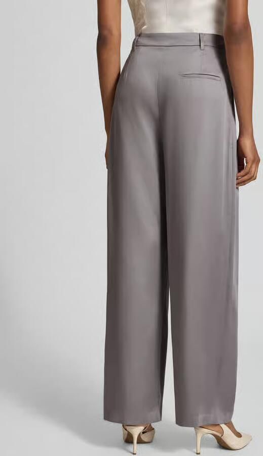 Liu Jo White wide fit broek van pure lyocell - Foto 3