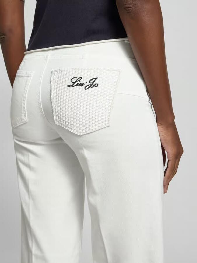 Liu Jo White wide fit jeans in 5-pocketmodel