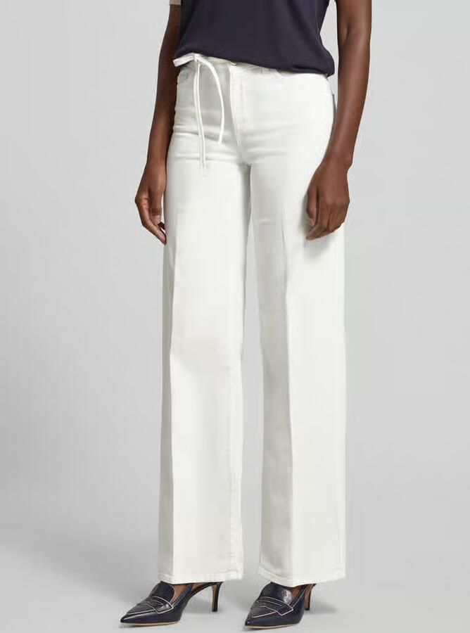 Liu Jo White wide fit jeans in 5-pocketmodel - Foto 3