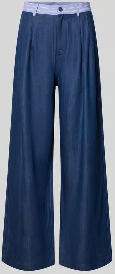 Liu Jo White wide leg broek met steekzakken - Foto 2