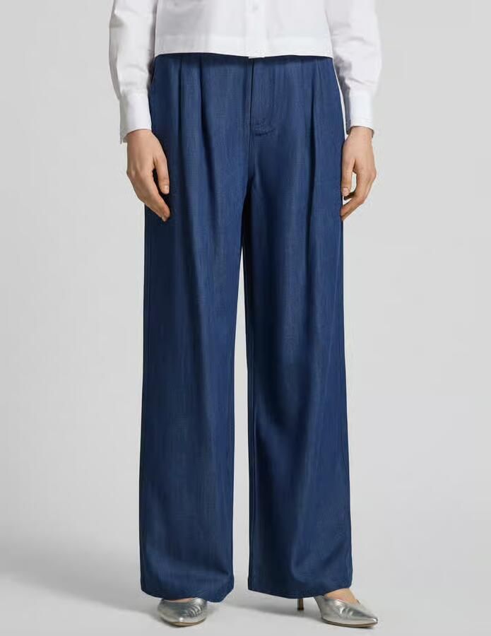 Liu Jo White wide leg broek met steekzakken - Foto 3