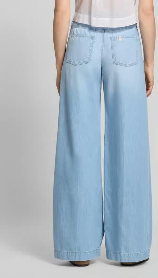 Liu Jo White Wide leg jeans model 'FLARE' - Foto 3