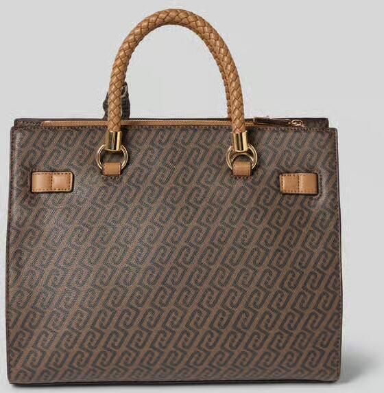 Liu Jo Schoudertassen Manh Shopping Bag Bruin - Foto 7