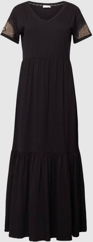 Liu Jo White Maxi jurk met siersteentjes