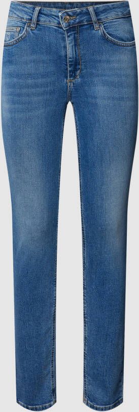 Liu Jo White Skinny fit jeans in 5-pocketmodel model 'DIVINE'