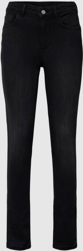 Liu Jo White Skinny fit jeans met siergarnering model 'DIVINE'