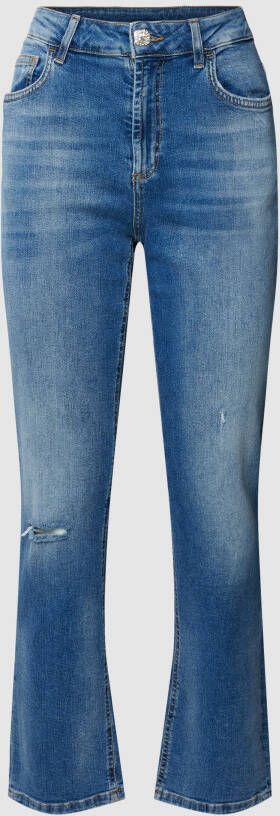 Liu Jo White Straight fit jeans in 5-pocketmodel
