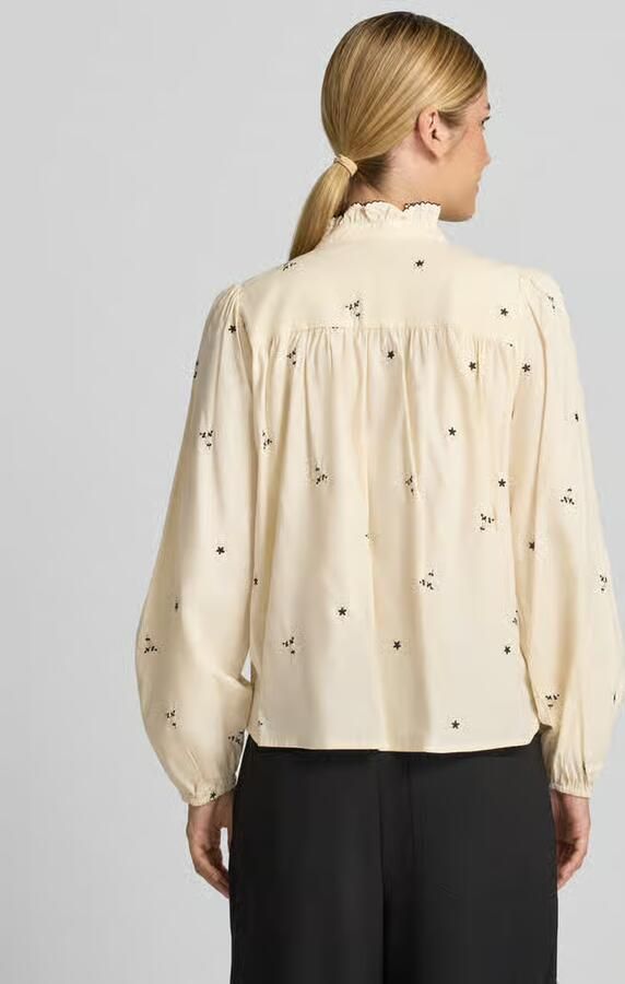 LOLLYS LAUNDRY Blouse van puur katoen model 'Alessandra' - Foto 2