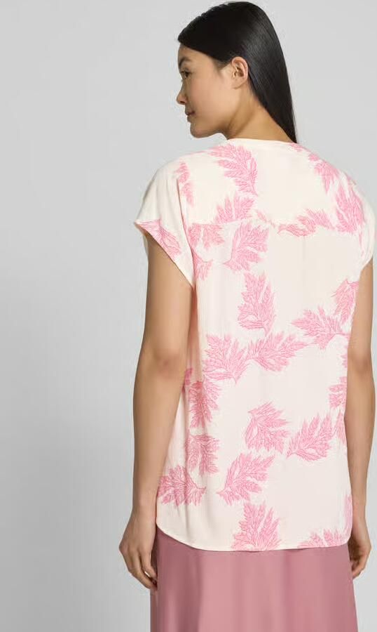 LOLLYS LAUNDRY Blouse van viscose met V-hals model 'Heather'