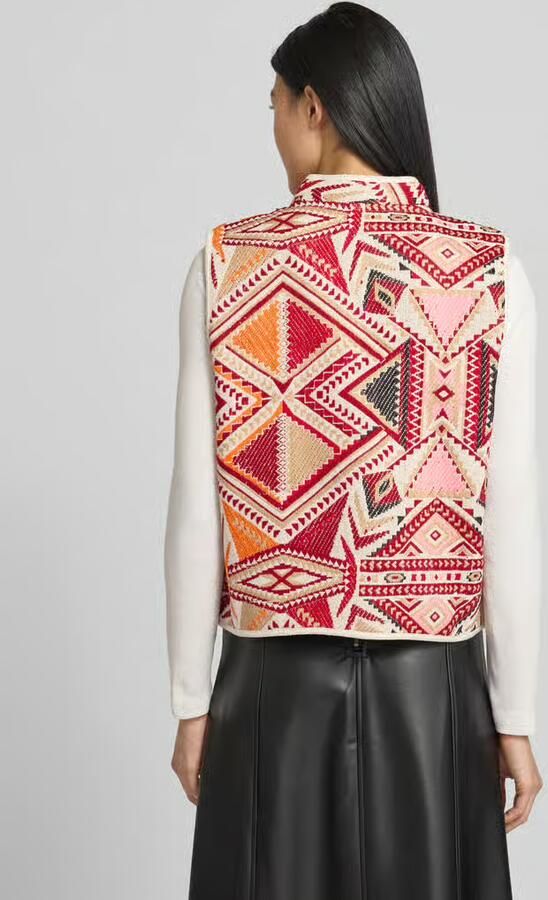 LOLLYS LAUNDRY Bodywarmer met opstaande kraag model 'Cairo'