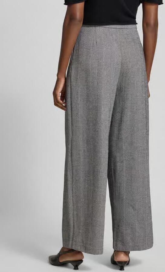 LOLLYS LAUNDRY Broek met wijde pijpen model 'Zola'