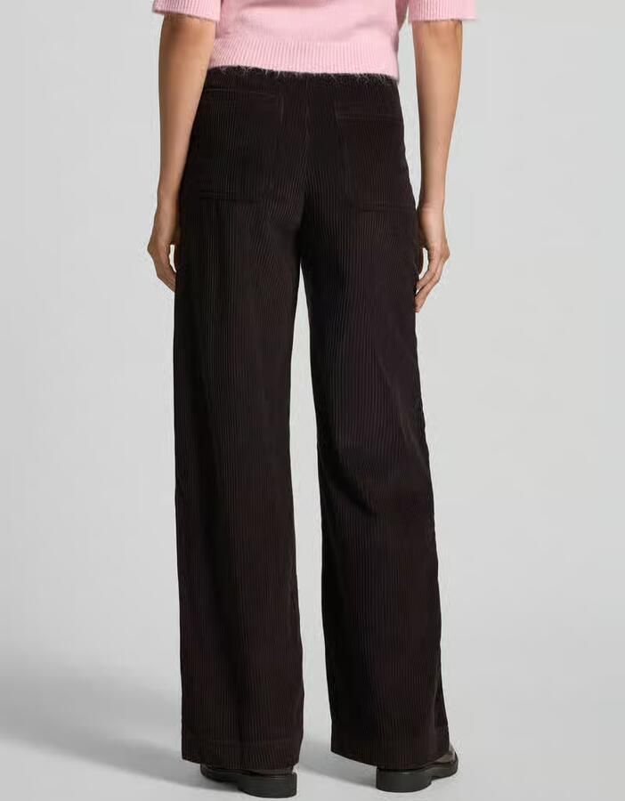LOLLYS LAUNDRY Corduroy broek met wijde pijpen model 'Florida'