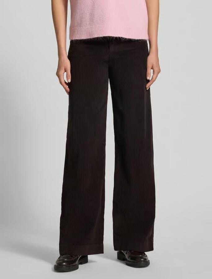 LOLLYS LAUNDRY Corduroy broek met wijde pijpen model 'Florida' - Foto 2