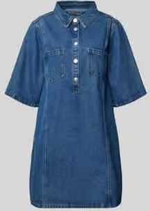 LOLLYS LAUNDRY Denimjurk met borstzakken model 'Mola'