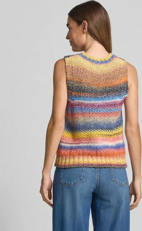 LOLLYS LAUNDRY Gebreid shirt met ronde hals model 'Dova'