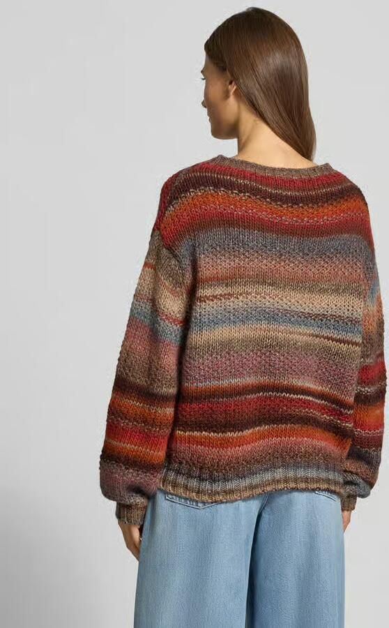LOLLYS LAUNDRY Gebreide pullover in all-over look model 'Fairhaven' - Foto 3