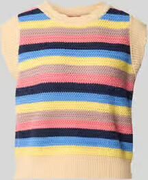 LOLLYS LAUNDRY Gebreide top met kapmouwen model 'Chicago'