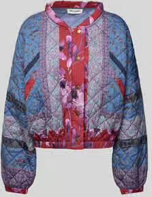 LOLLYS LAUNDRY Gewatteerd jack met labelprint model 'Lama' - Foto 3
