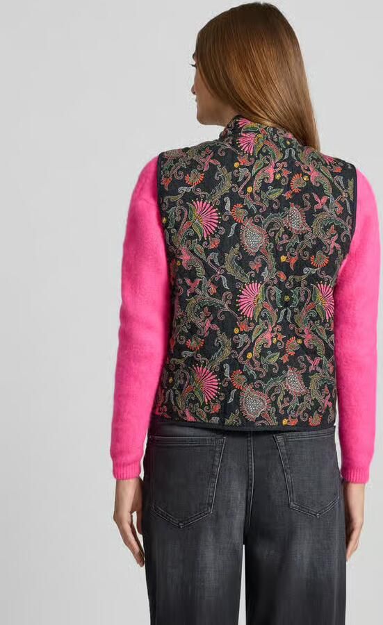 LOLLYS LAUNDRY Gilet met knoopsluiting model 'Cairo'