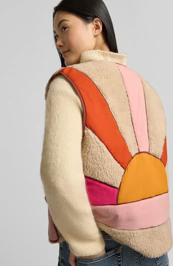 LOLLYS LAUNDRY Gilet van teddybont model 'Jace' - Foto 2