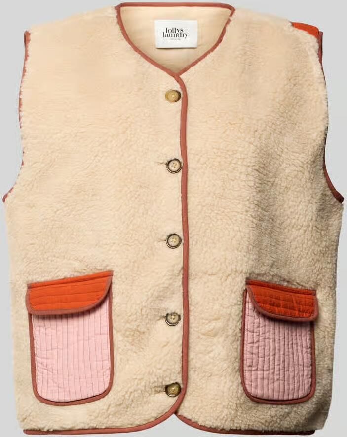LOLLYS LAUNDRY Gilet van teddybont model 'Jace'