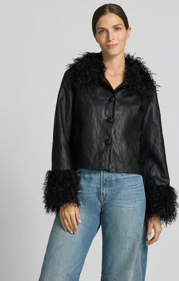 LOLLYS LAUNDRY Jack in leerlook model 'Tracy' - Foto 3