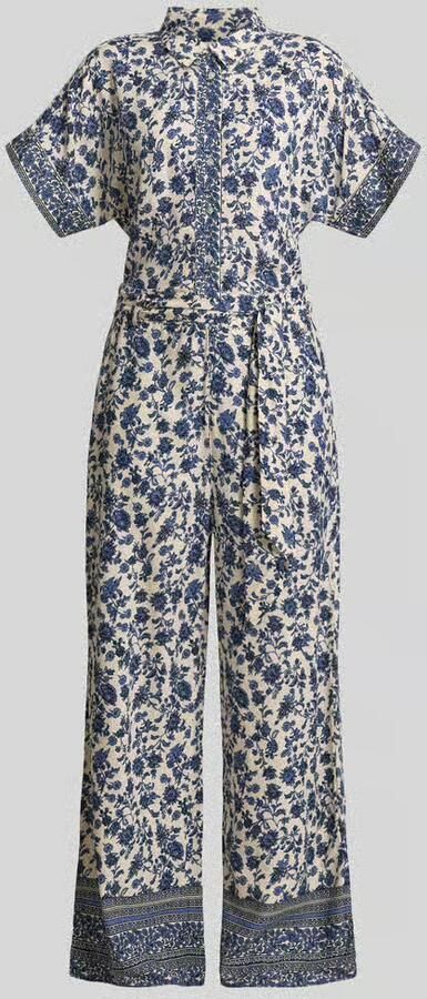 LOLLYS LAUNDRY Jumpsuit van viscose met strikceintuur model 'Mathilde' - Foto 2