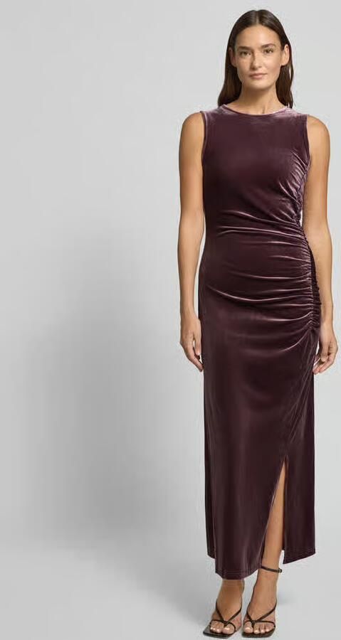 LOLLYS LAUNDRY Maxi-jurk met plooien Model 'Luton' - Foto 2