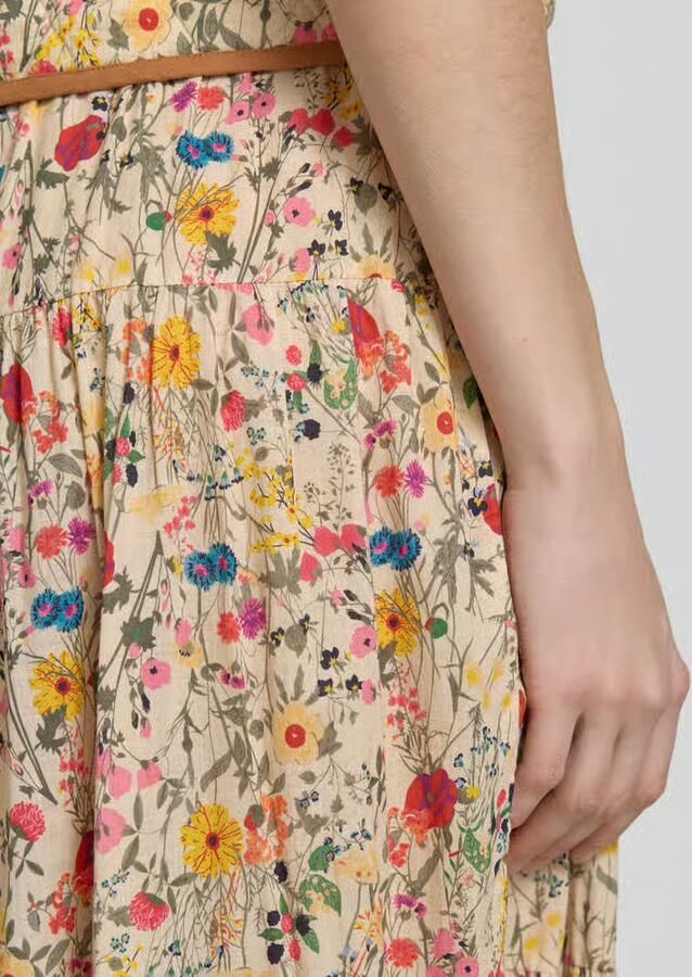 LOLLYS LAUNDRY Maxirok in all-over look model 'Sunset'